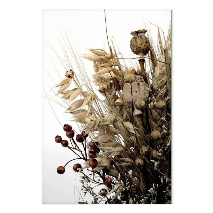Gyllene dagbok (1-panel) vertikal - blombukett i boho-stil