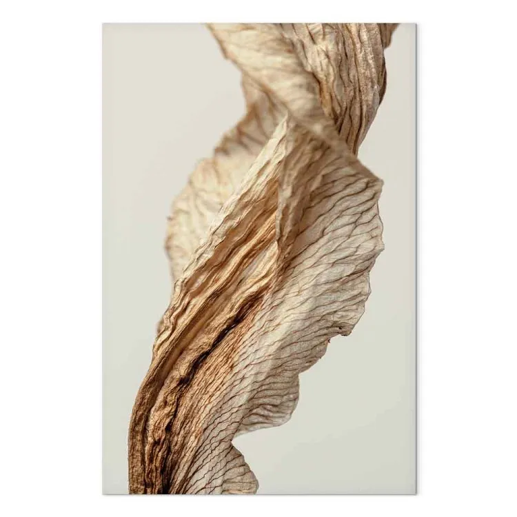 Solig sväng (1-del) vertikal - naturlandskap i boho-motiv