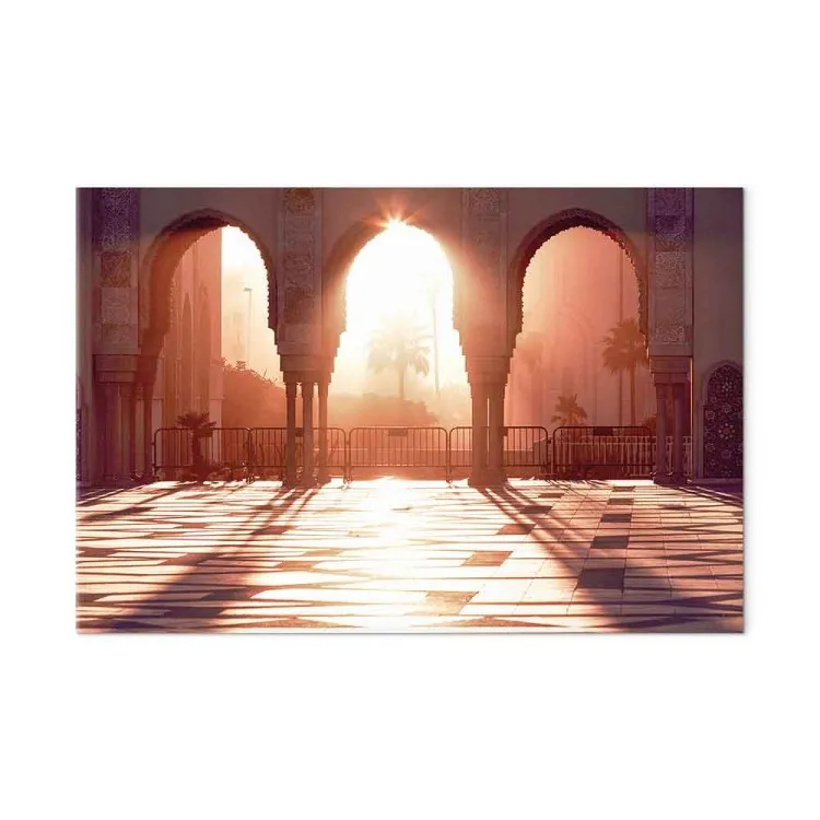 Morgonsol (1-panel) bred - sommarstadsarkitektur