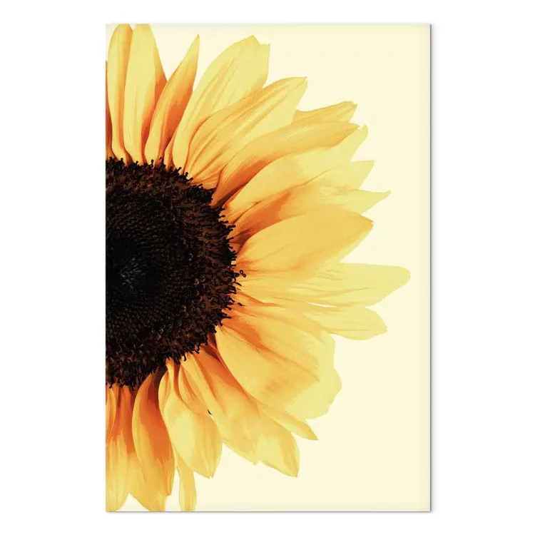 Närmare solen (1-del) vertikal - Solros i boho-motiv