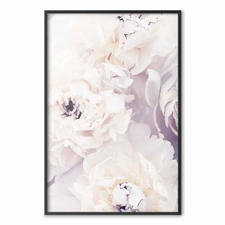 Vaniljmagnolior - blomsterkomposition i lila nyanser