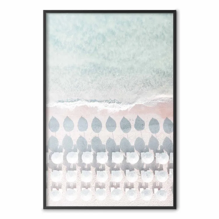 Strand på Sardinien - utsikt över turkos hav