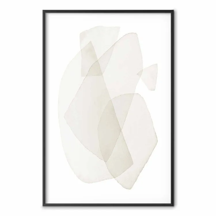 Runda former - minimalistisk illustration i ljusa toner