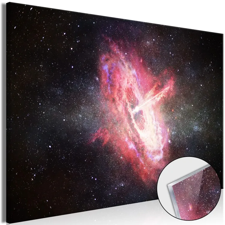 Inception - grafik med en supernova mot ett kosmiskt tomrum