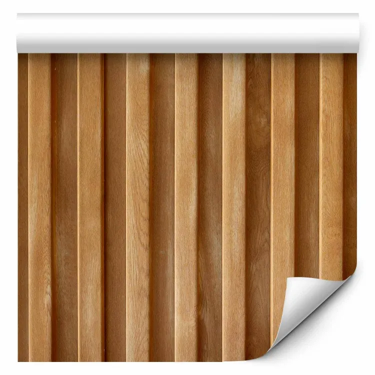 Ribbvägg Lameller - dekorativ panel som imiterar träribbor ribbvägg 3D