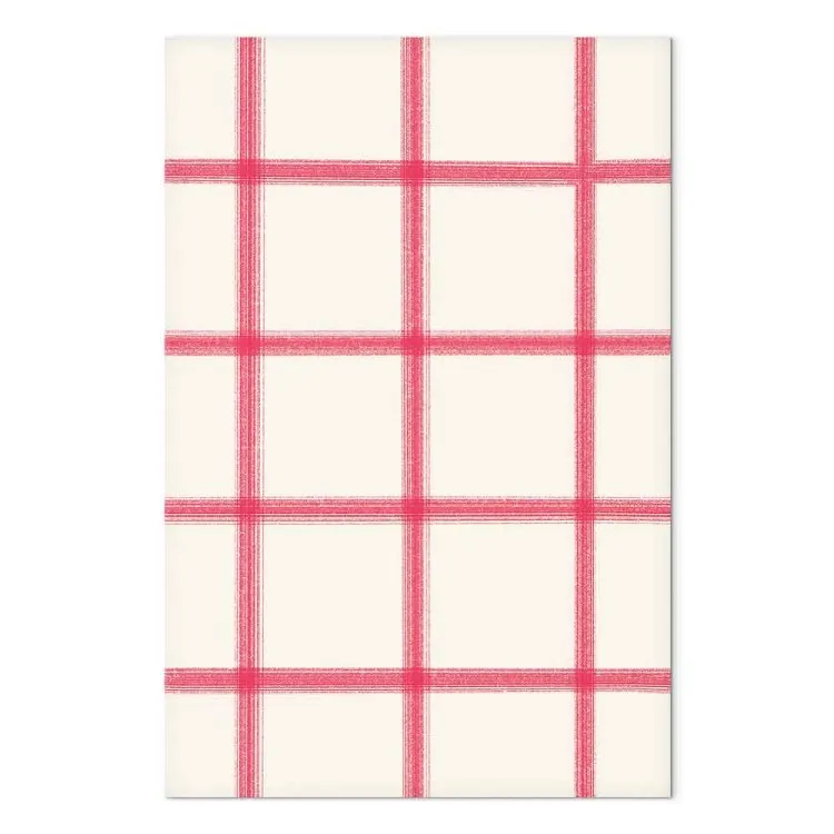 Pastellmönster - linjer i rosa nyanser bildar ett geometriskt rutnät
