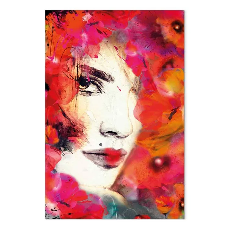 Woman in Poppies