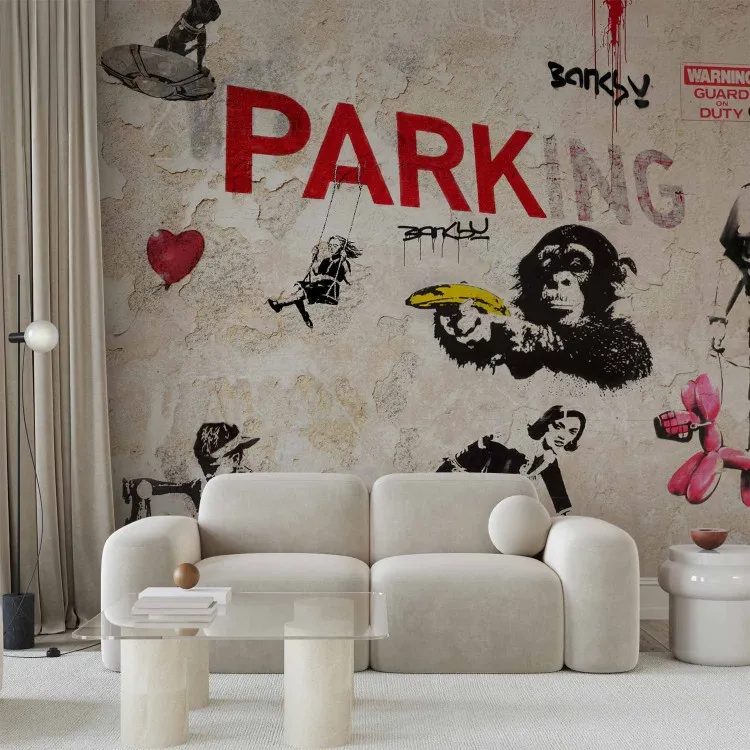 [Banksy] Graffiti Collage